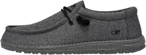 111163200 Hey Dude Wally Stretch Casual Shoes STEEL Size 12 - Like New