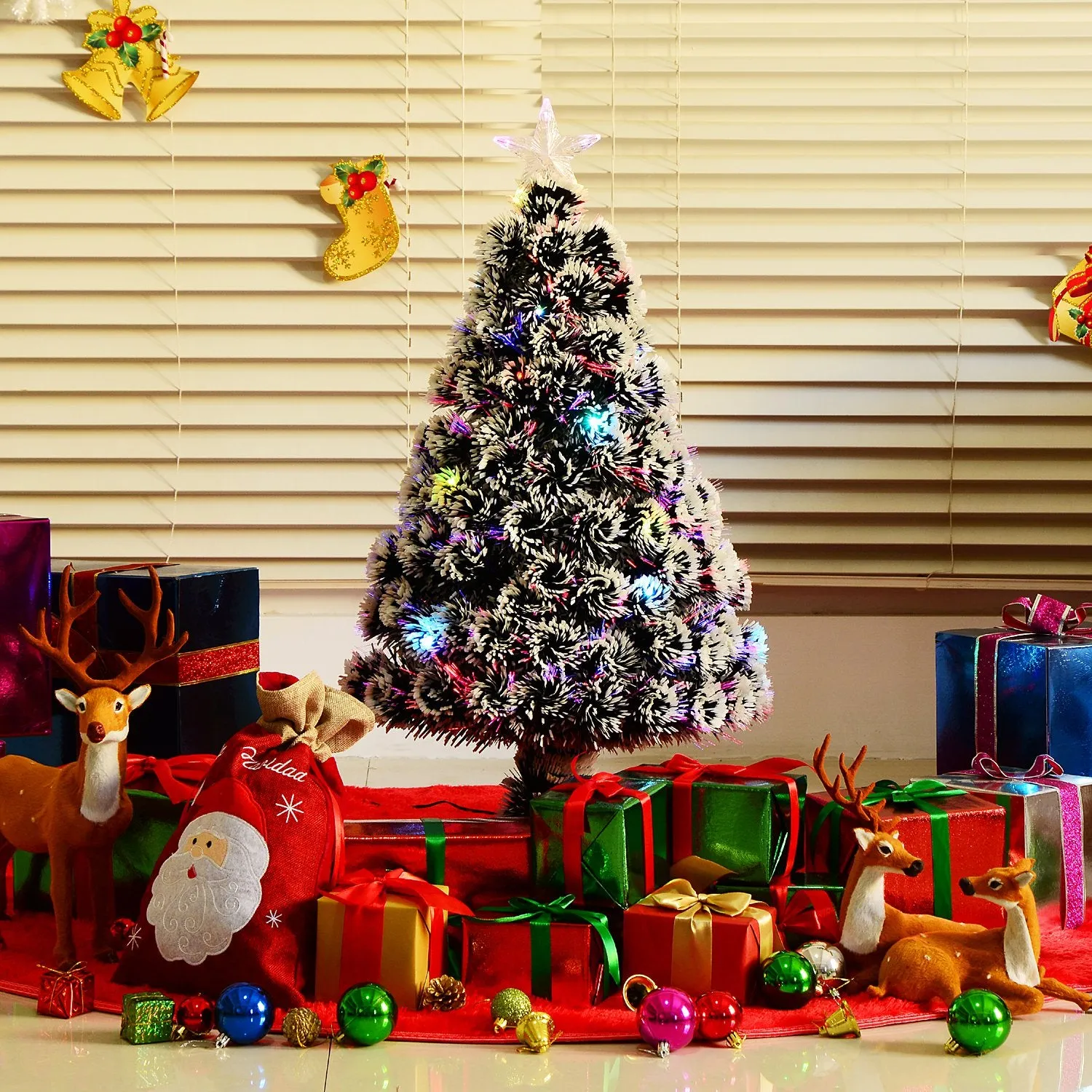 3FT Artificial Prelit Christmas Tree