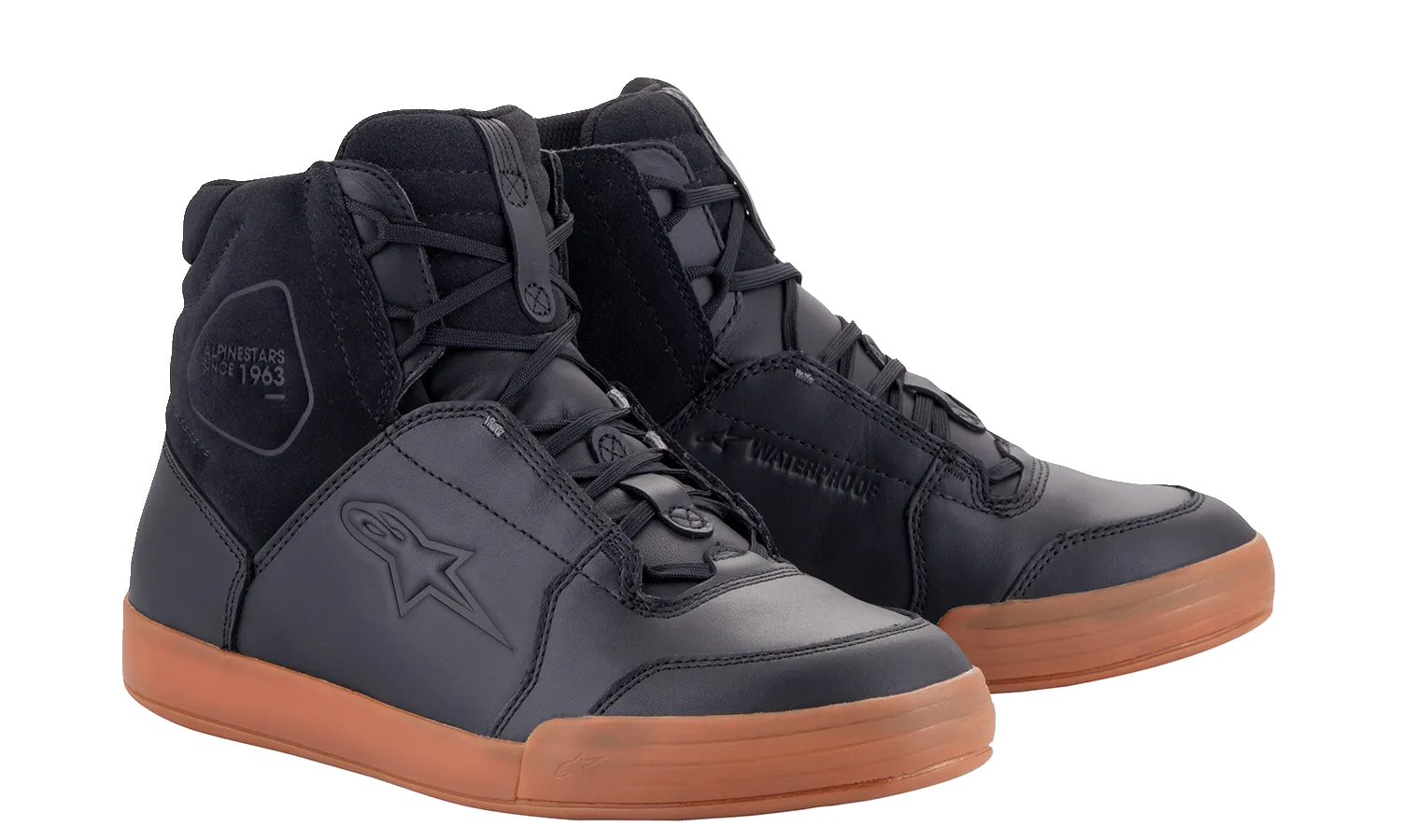 ALPINESTARS Chrome Shoes - Waterproof - Black/Brown - US 10 2543123118910