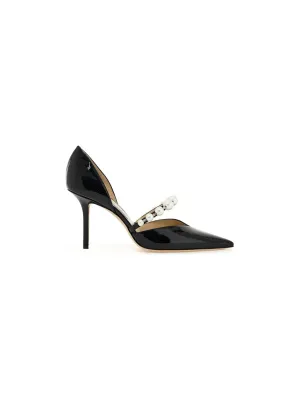 Aurelia Pearl Embellished Leather Slingbacks