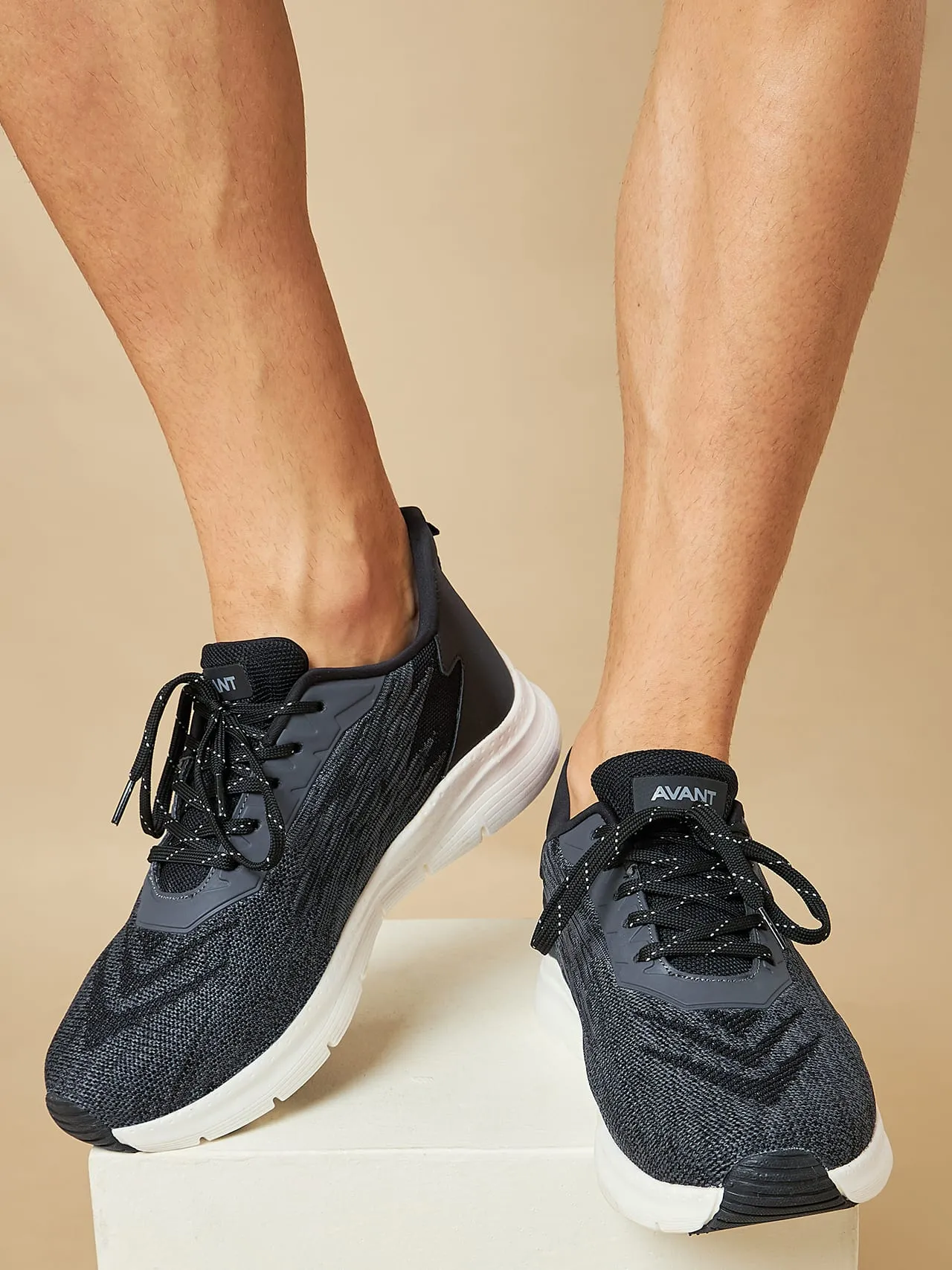 Avant Men's Refresh Running Shoes-D.Grey