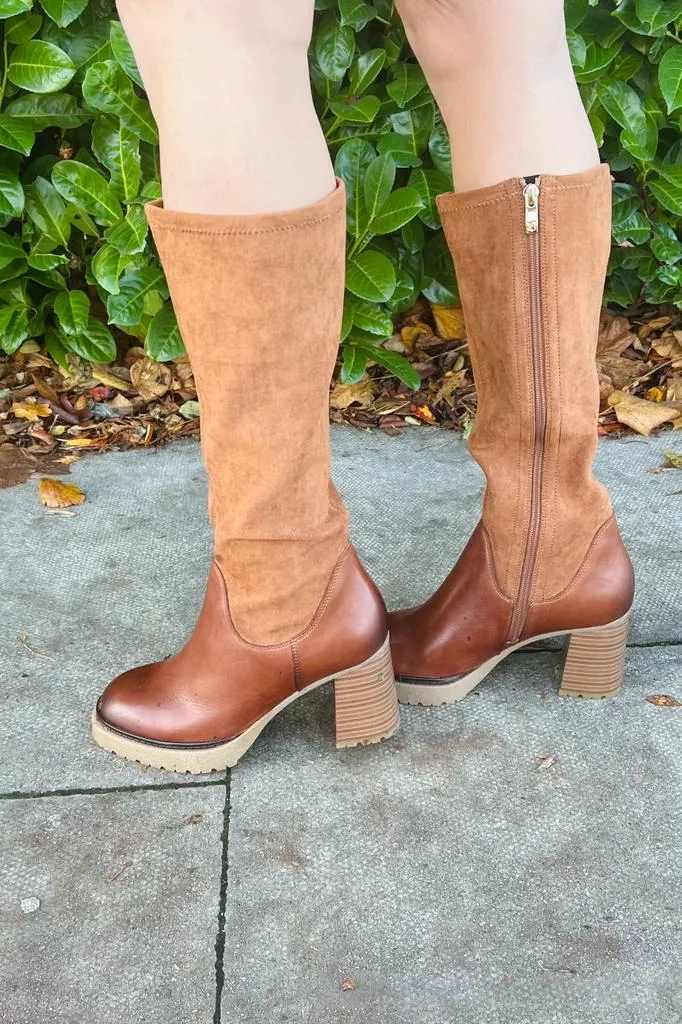 Caprice Platform Knee Boot