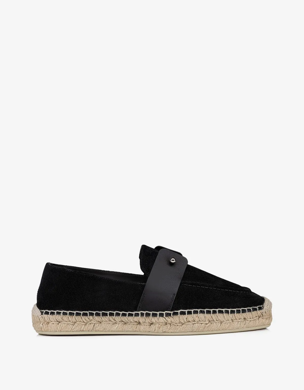 Christian Louboutin Chambespadrille Flat Black Espadrilles