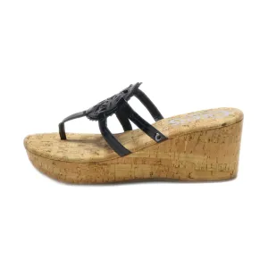 Circus Ny Wedge Sandals Leather Black Colour For Women
