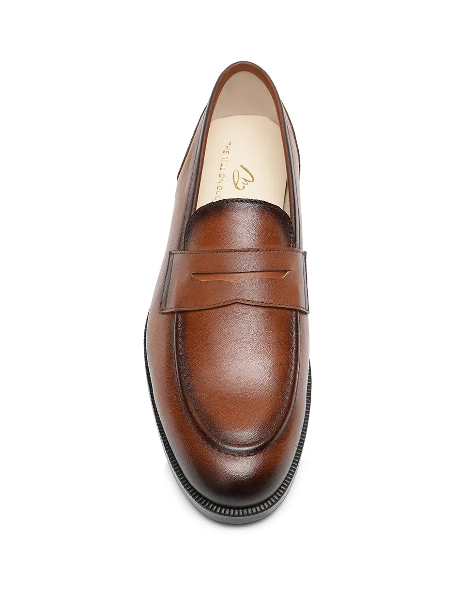 Cognac Penny Loafer