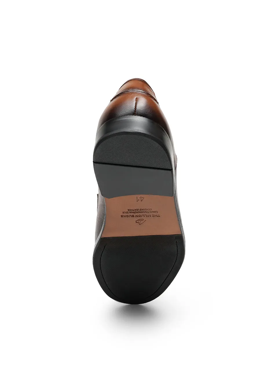 Cognac Penny Loafer