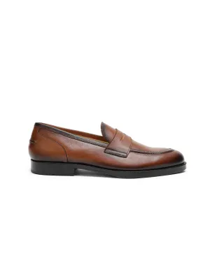 Cognac Penny Loafer