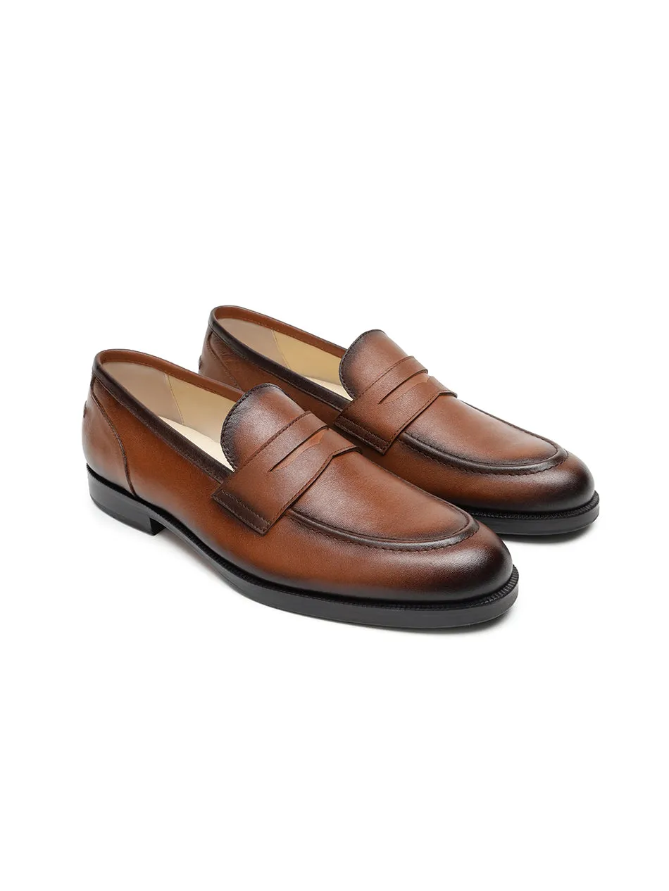 Cognac Penny Loafer
