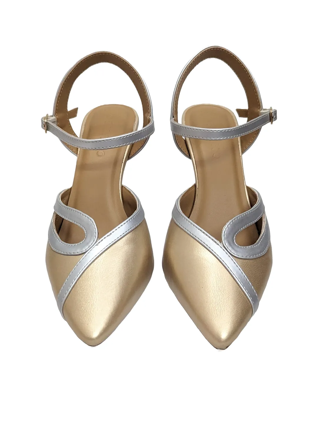 Emily Pointed Slingback Metallic