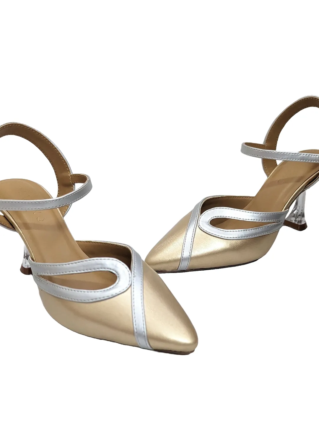 Emily Pointed Slingback Metallic