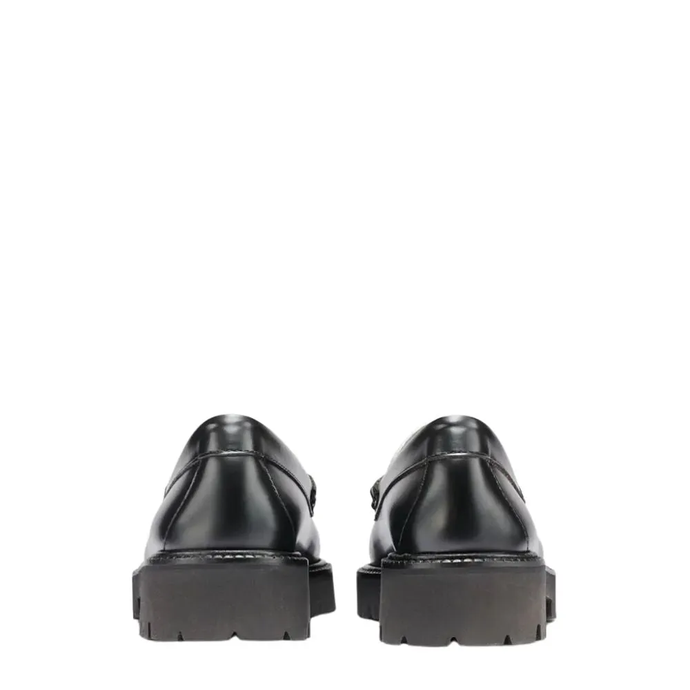 G.H. Bass Women's Whitney Super Lug Weejuns Loafer in Black/White