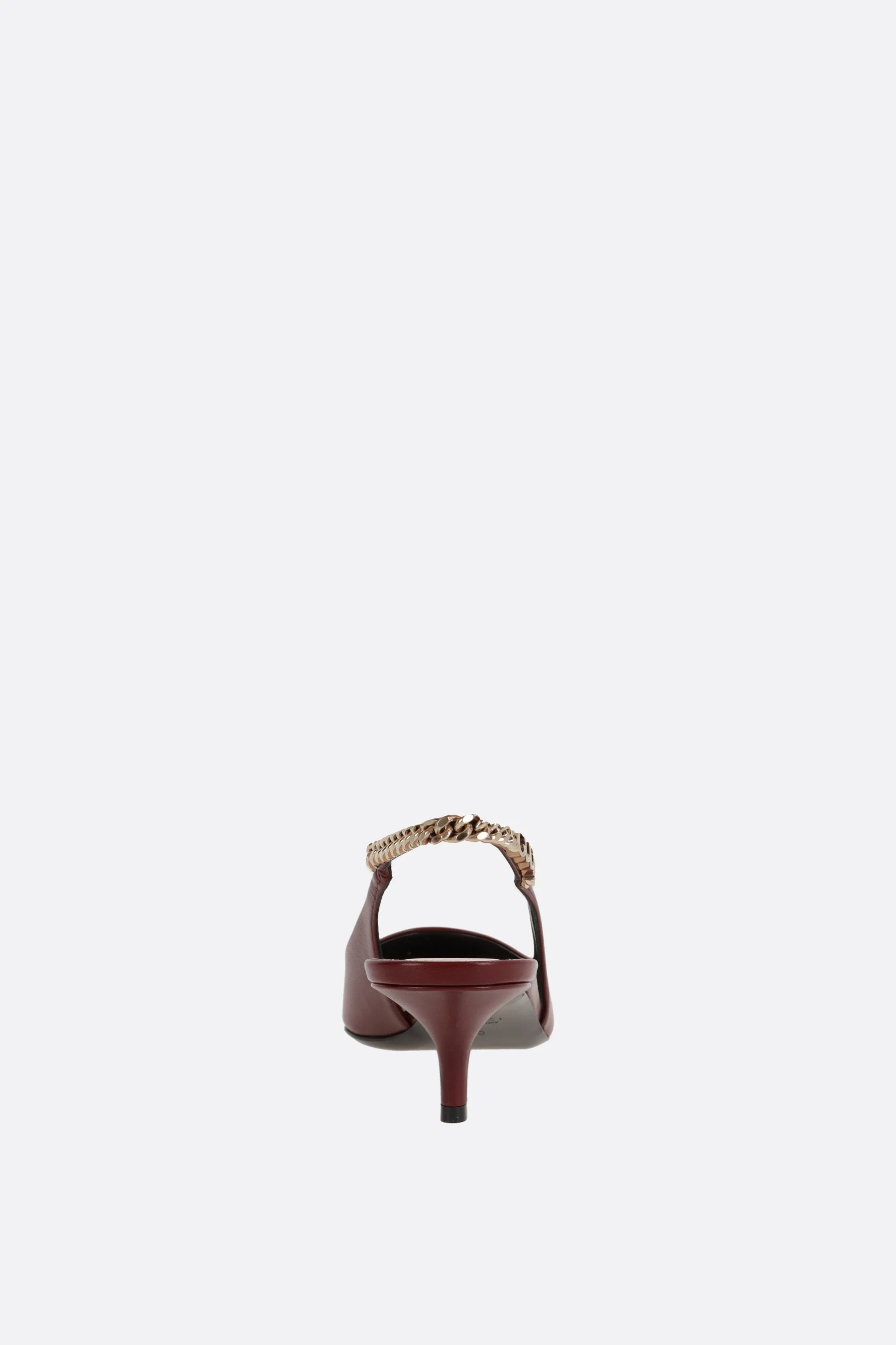Gucci Signoria Leather Slingbacks