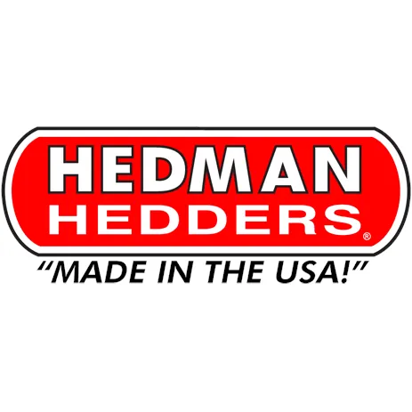 Hedman Hedders Block Hugger Headers - 1.75 in Primary - 3 in Collector - Black Paint - Big Block Chevy - Street Rod 1923-49 - Pair