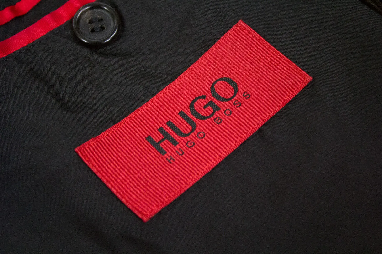 HUGO BOSS Red Label Brown Corduroy Lightweight Top Coat US 40R, EU 50