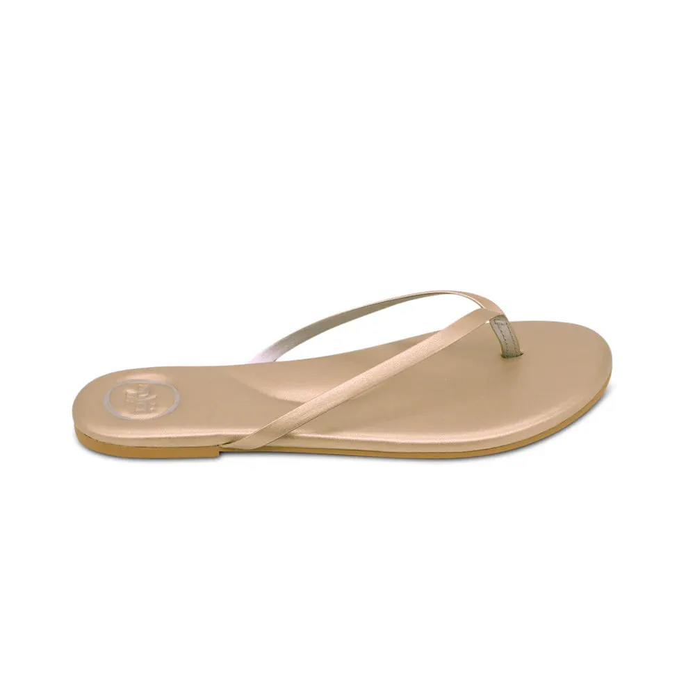 Indie Classic Thin Sandal Champagne