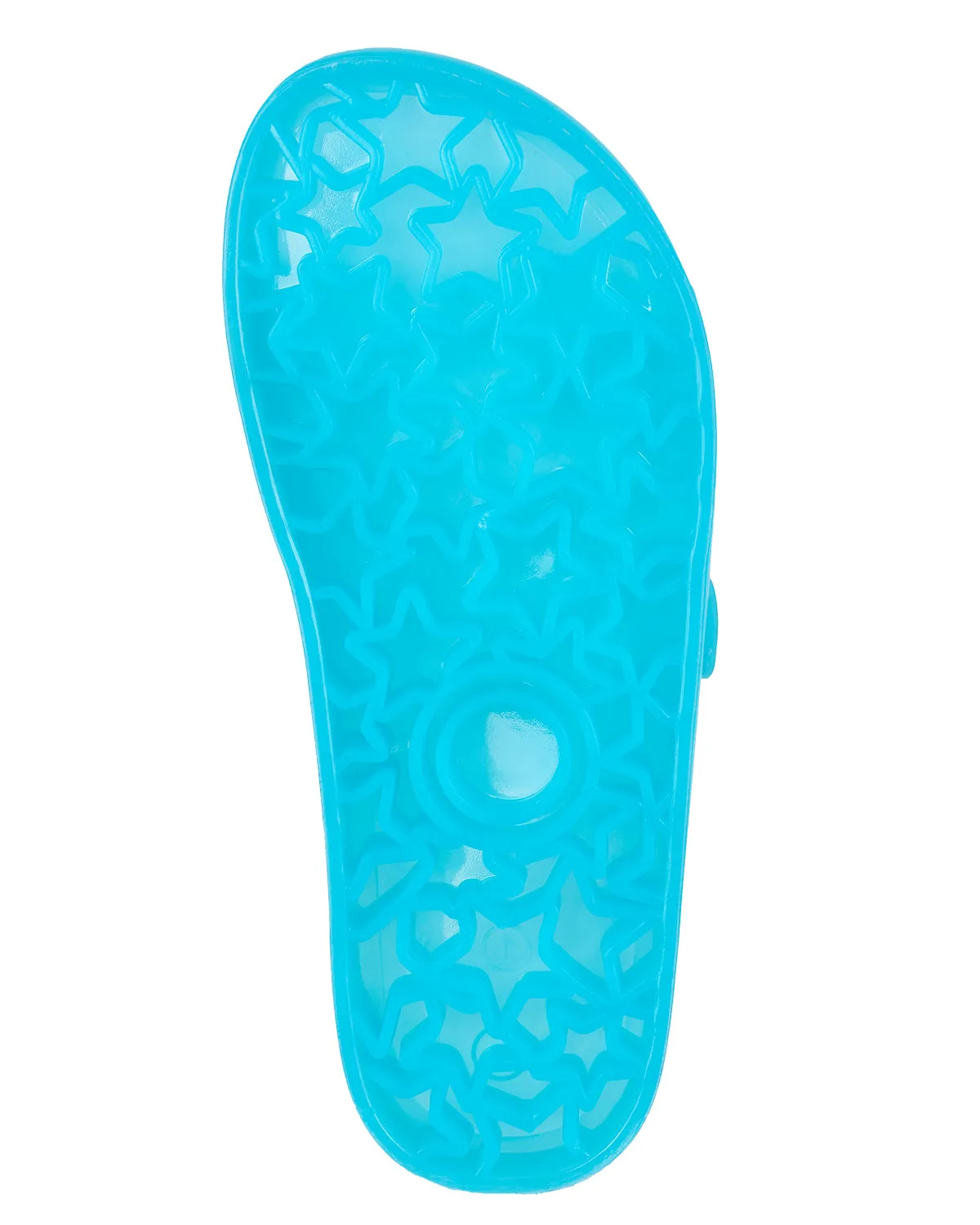 Kids Double-Buckle Jelly Slide Sandal