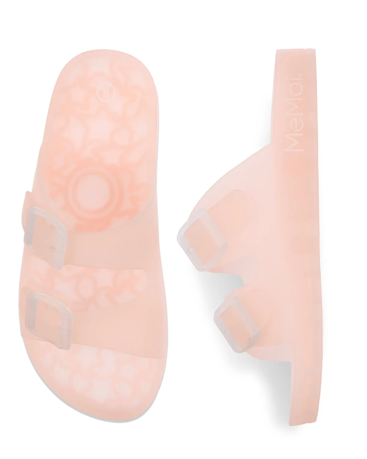 Kids Double-Buckle Jelly Slide Sandal