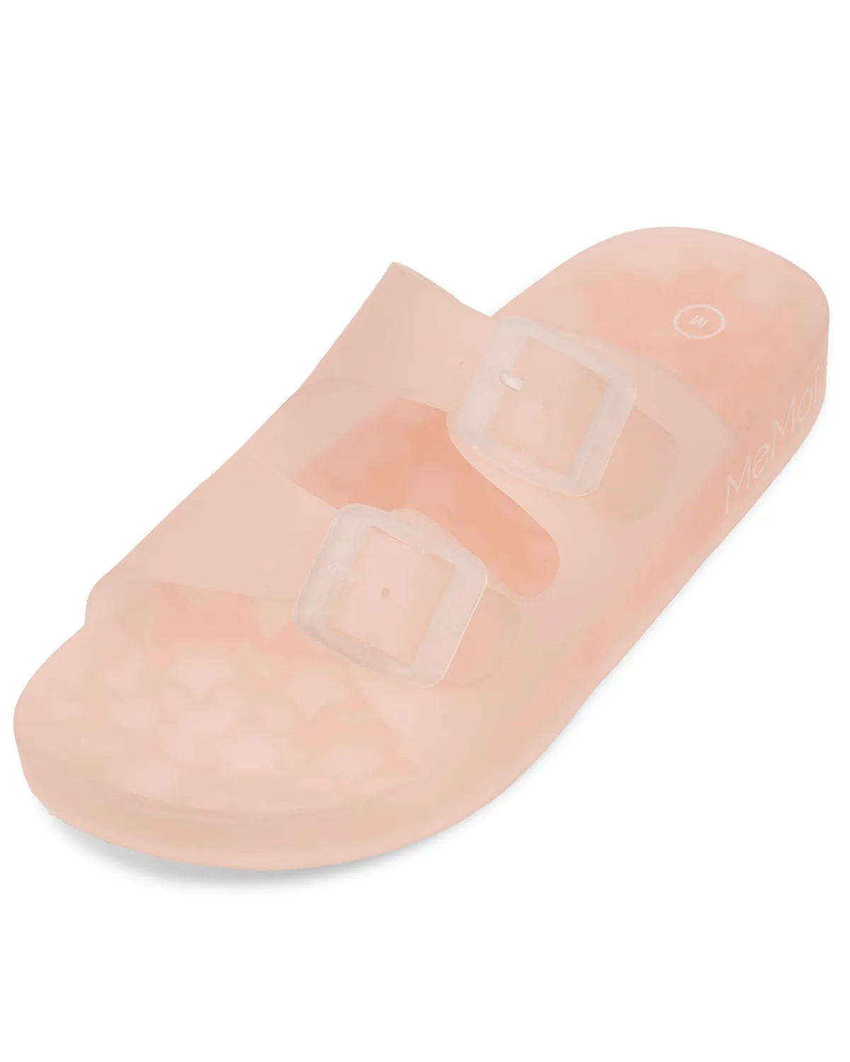 Kids Double-Buckle Jelly Slide Sandal