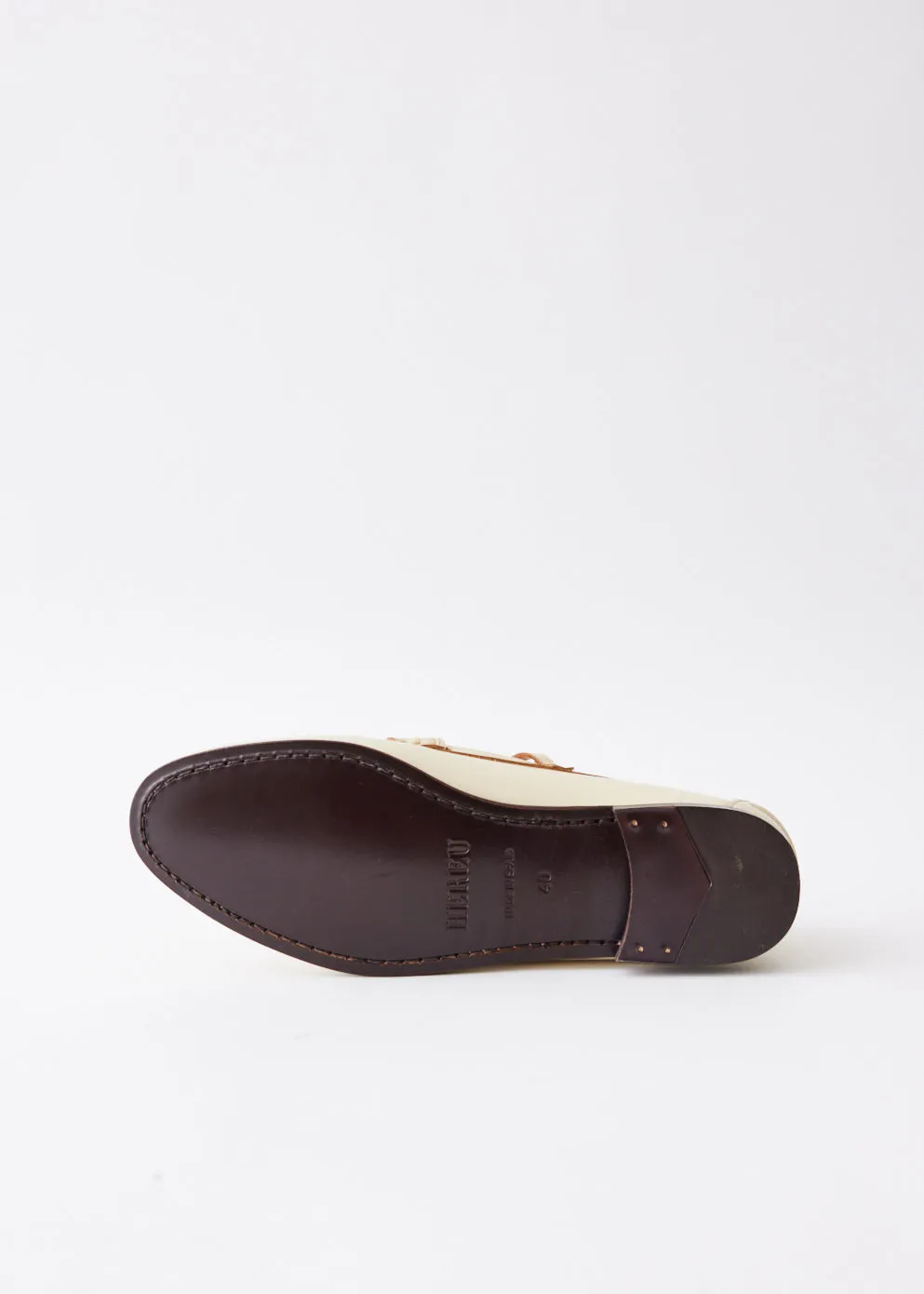 Maqueda Interwoven T-Bar Loafers