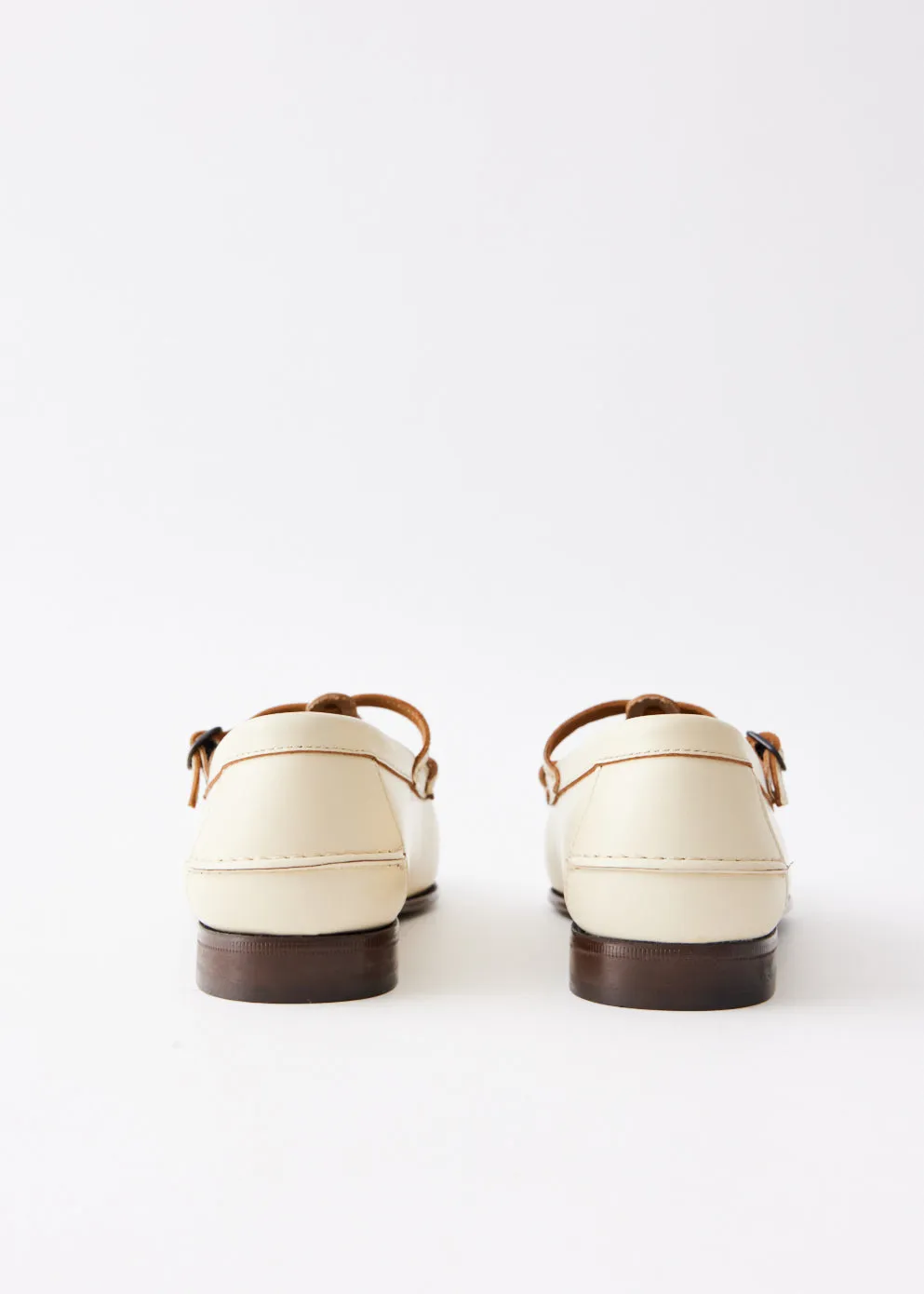 Maqueda Interwoven T-Bar Loafers
