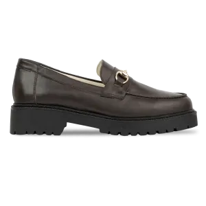 Nova: Mocassin Femmes - Cuir Marron