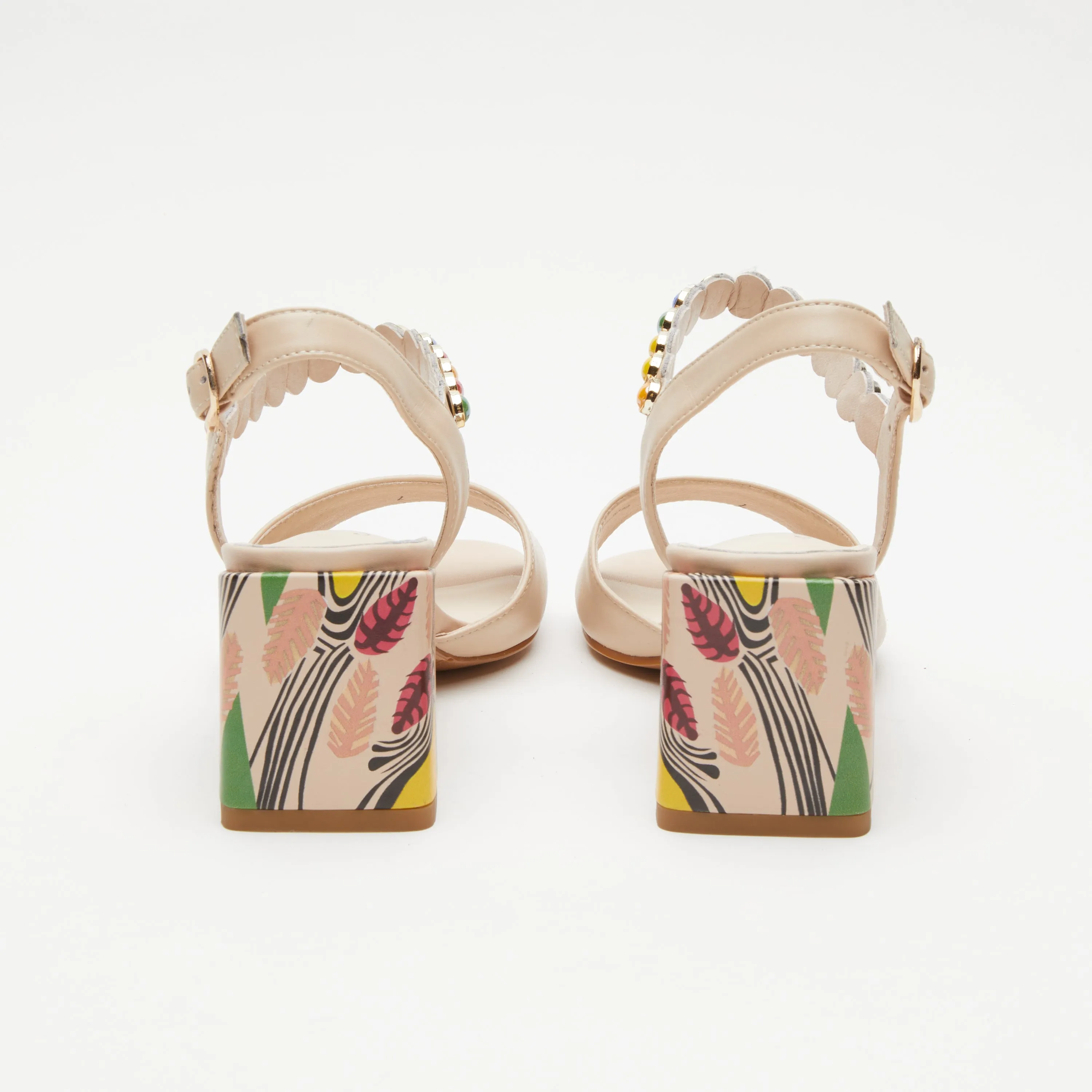 Spring Step Shoes Azura Legendary Sandals Women's Leather Multi Color 2.75" Heel