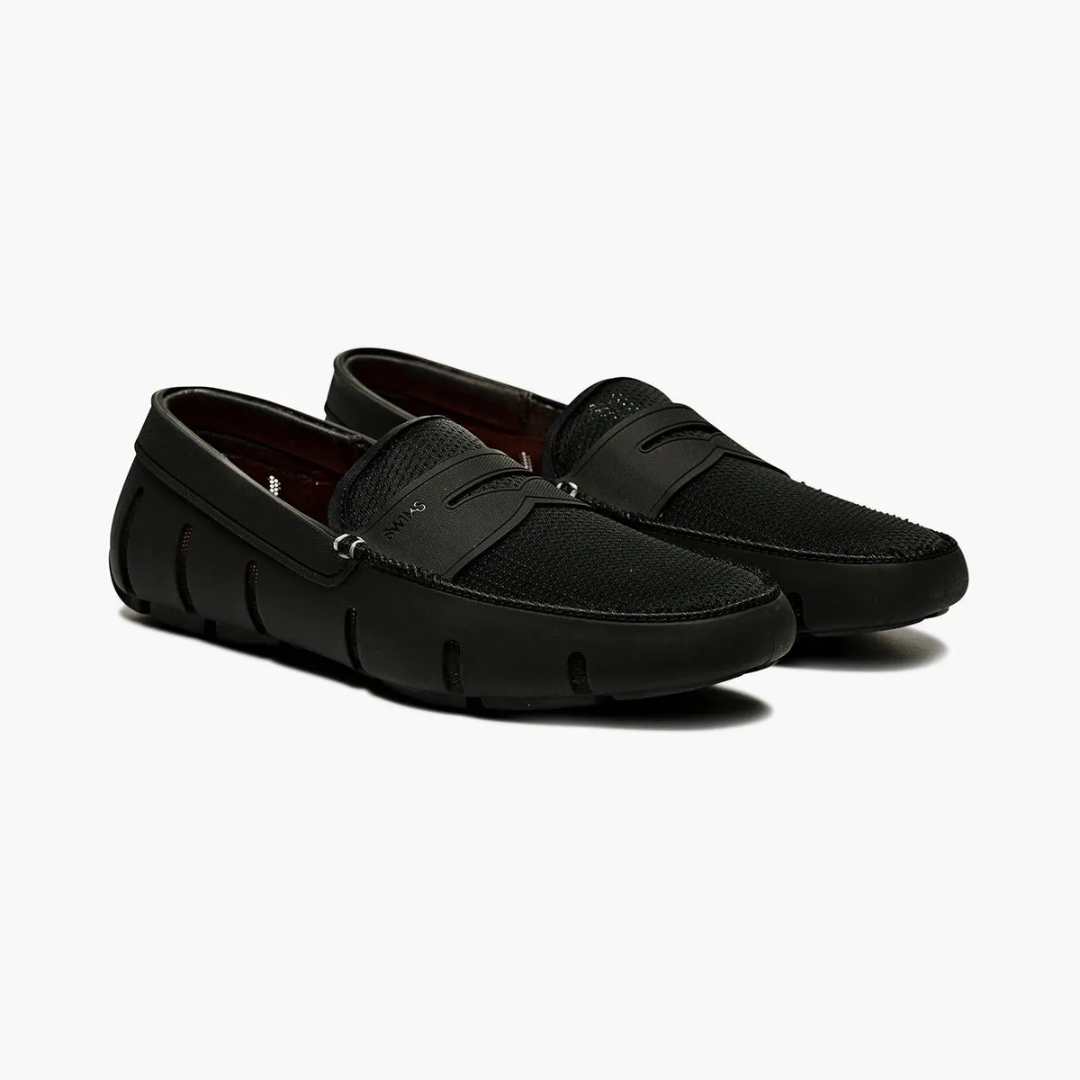 Swims - Penny Loafers in Black