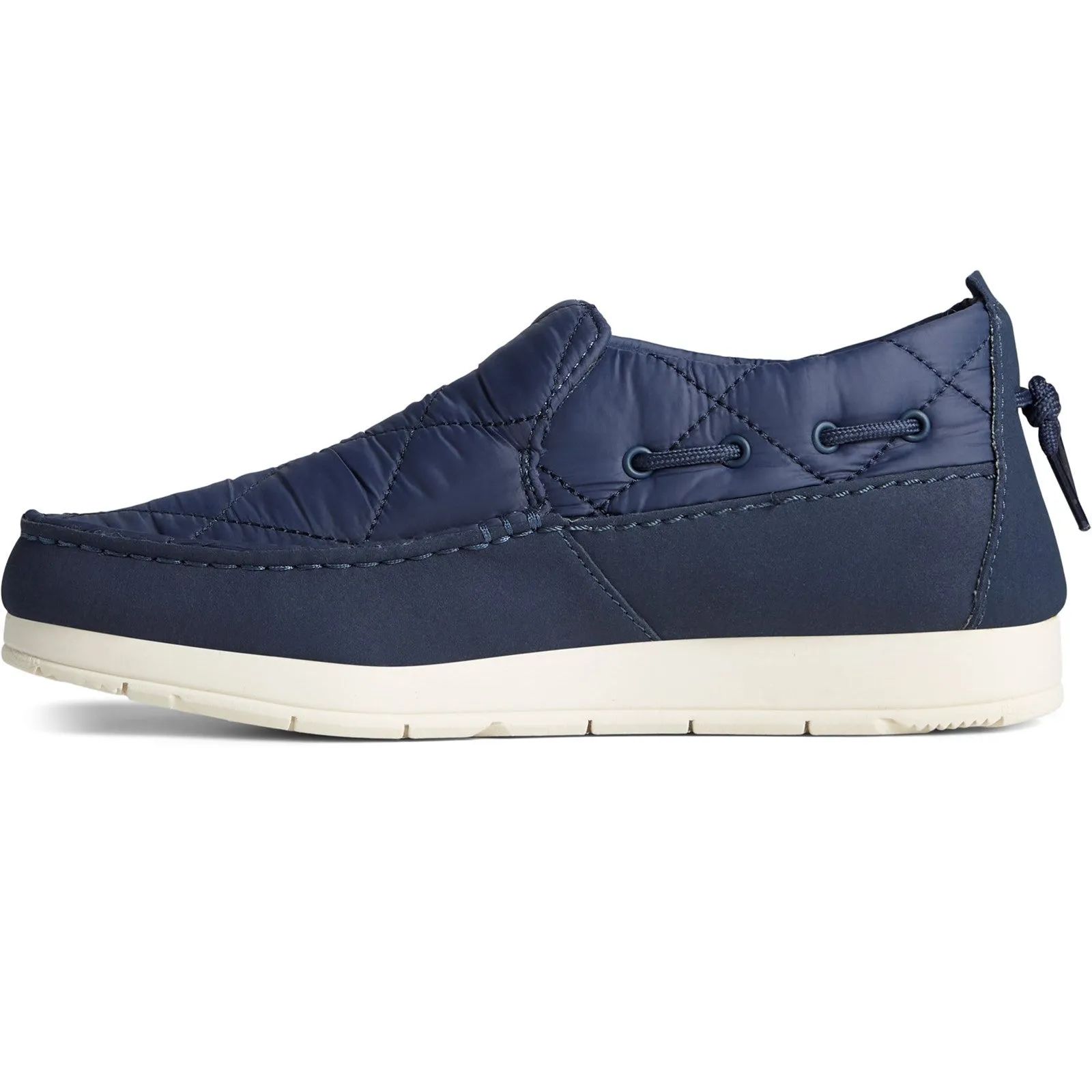 Women's Moc-Sider Nylon Slip On Blue